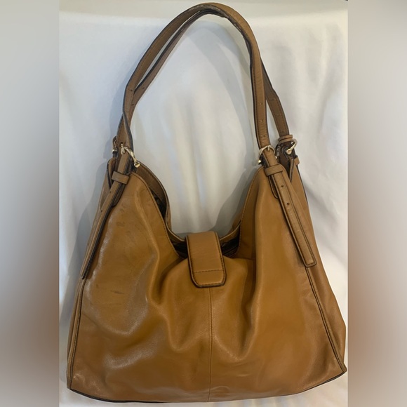 Coach Madison Carlyle Shoulder Bag - Tan Leather (As Is, See Photos) - Picture 7 of 12